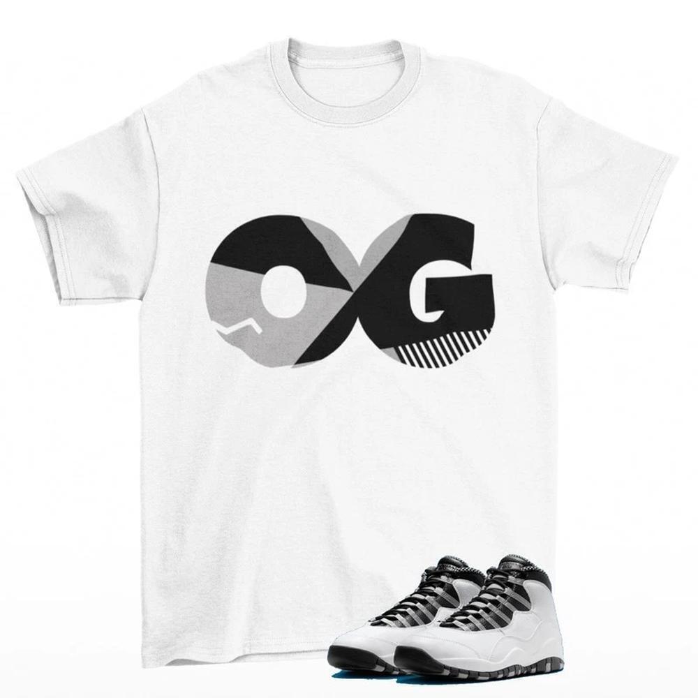 Og Shirt White To Match Jordan 10 Retro Og Steel